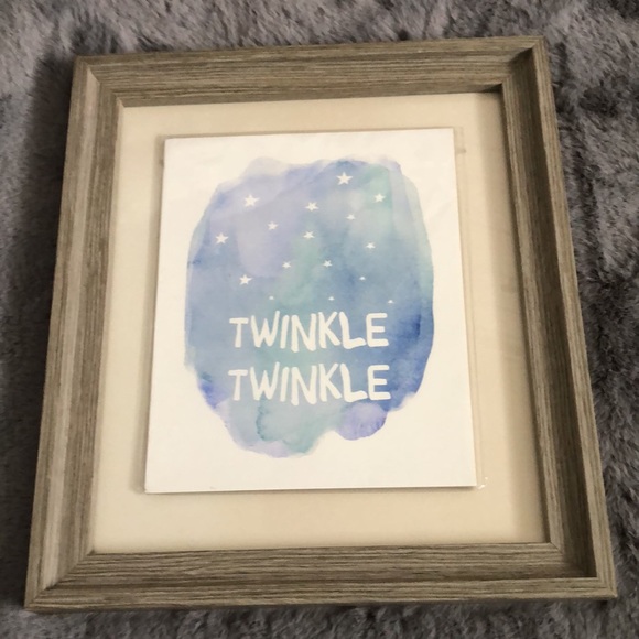 🆕Art Print | Amy Hall  | 8x10 Frame Insert | Twinkle Baby Room | Star Print - Picture 2 of 6